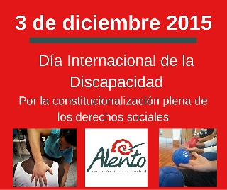 Día Internacional de la Discapacidad 2015. Imagen commemorativa
