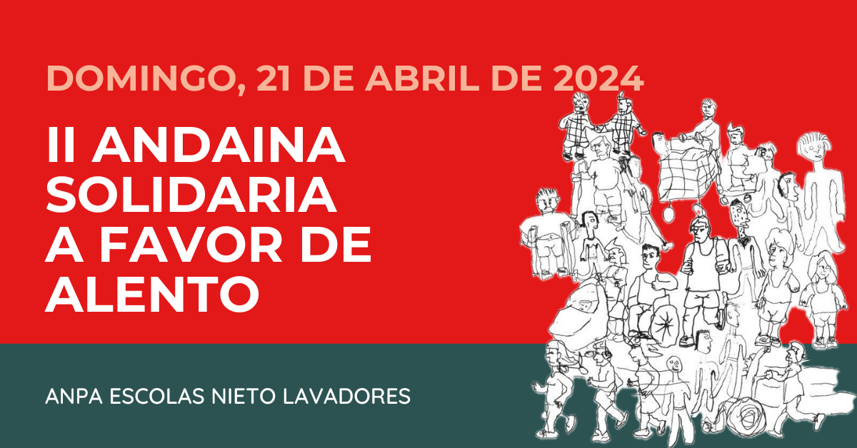 II Andaina solidaria a favor de ALENTO. 21 de abril de 2024